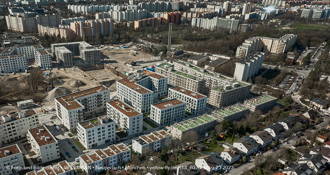 22.03.2023 - Baustele und Wohnanlage Alexisquartier 22.03.2023 - Baustele und Wohnanlage Alexisquartier